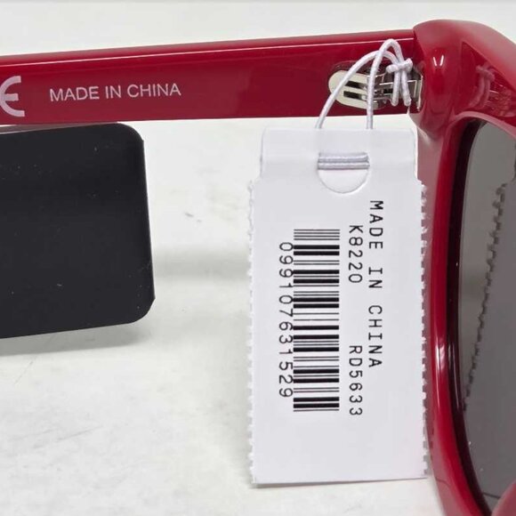 New women\'s J crew Bungalow cat eye sunglasses in Persian Red main image 5